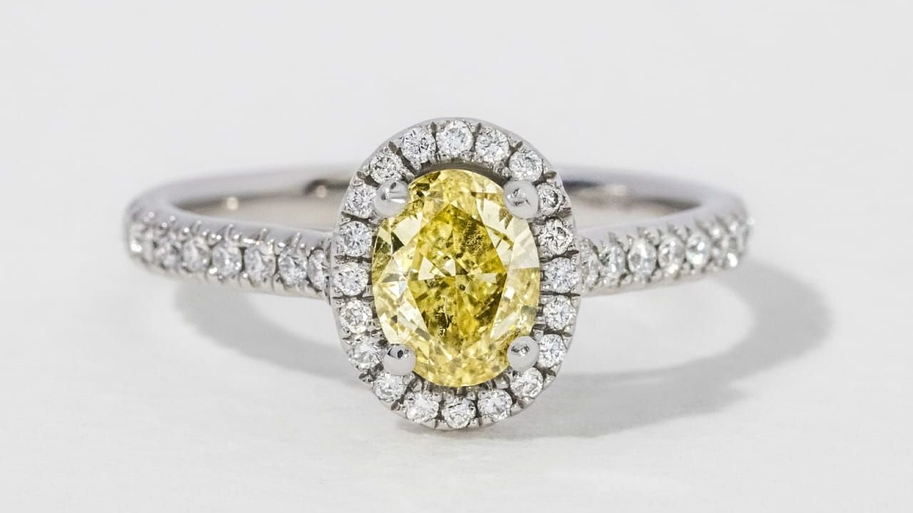 Yellow Engagement Ring